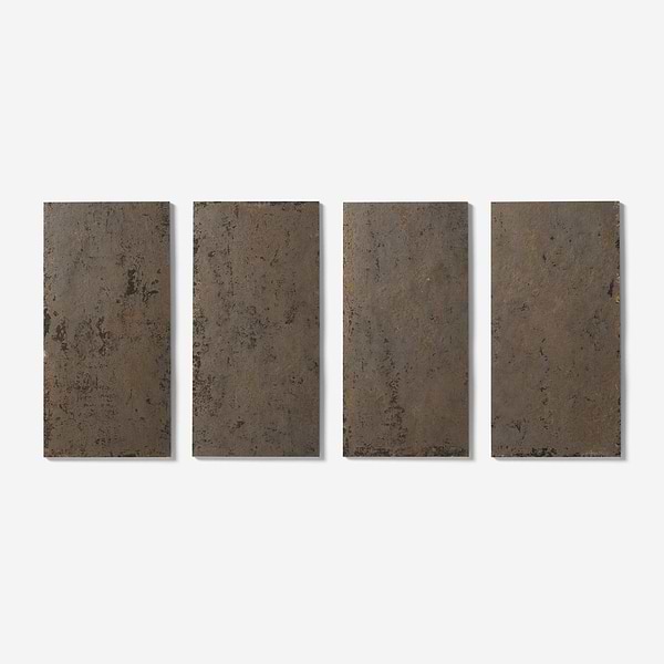Portrait Copper 12x24 Matte Porcelain Tile in Bronze, View 5, open zoomed image