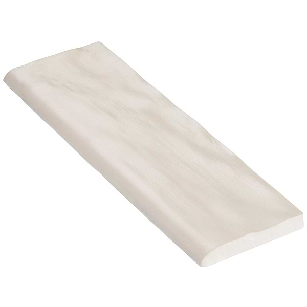 Montauk Sand Dune 2x8 Mixed Finish Ceramic Bullnose
