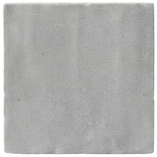 Portmore Gray 4x4 Glossy Ceramic Tile in Gray, View 5, open zoomed image
