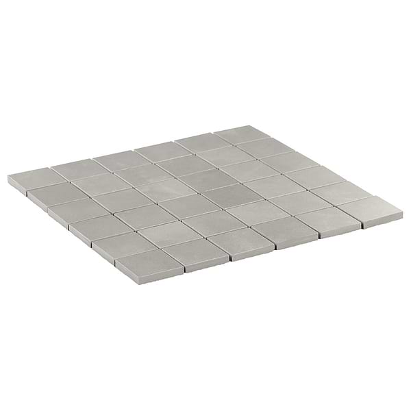 Clay Awake Gray 2x2 Matte Porcelain Mosaic