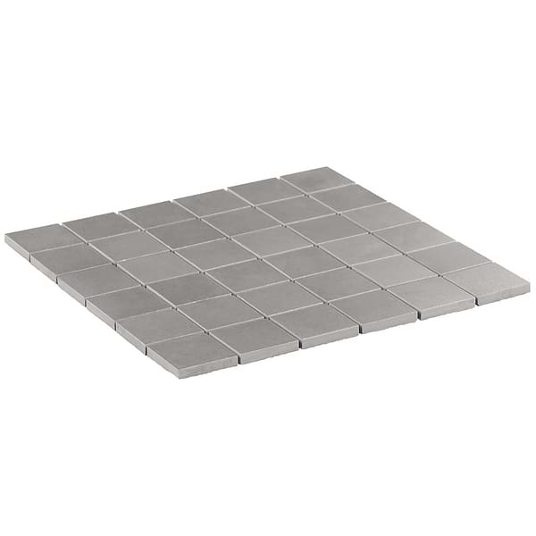 Clay Fancy Gray 2x2 Matte Porcelain Mosaic