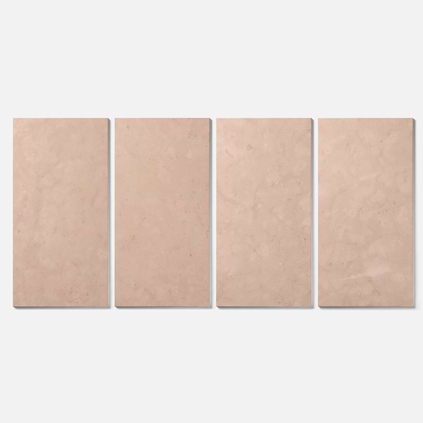 Rosa Perlino 12x24 Brushed Marble Tile