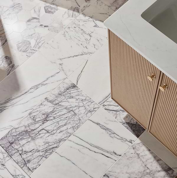 Lilac Premium 12x24 Honed Marble Tile