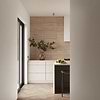 Kenridge Chevron Maple Brown 24x48 Wood Look Matte Porcelain Tile