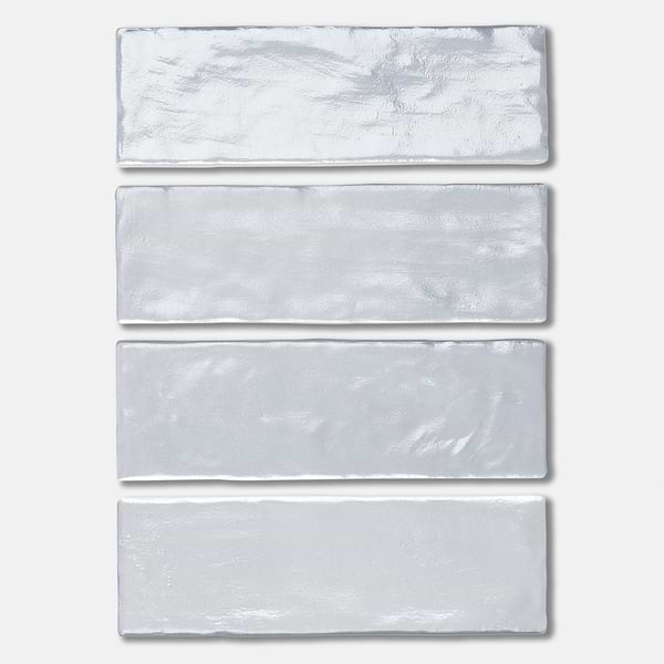 Montauk Sky Blue 2x8 Mixed Finish Ceramic Tile
