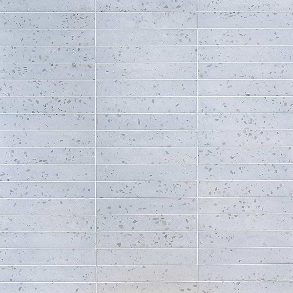 Mancala Denim Blue 3x16 Matte Terrazzo Tile