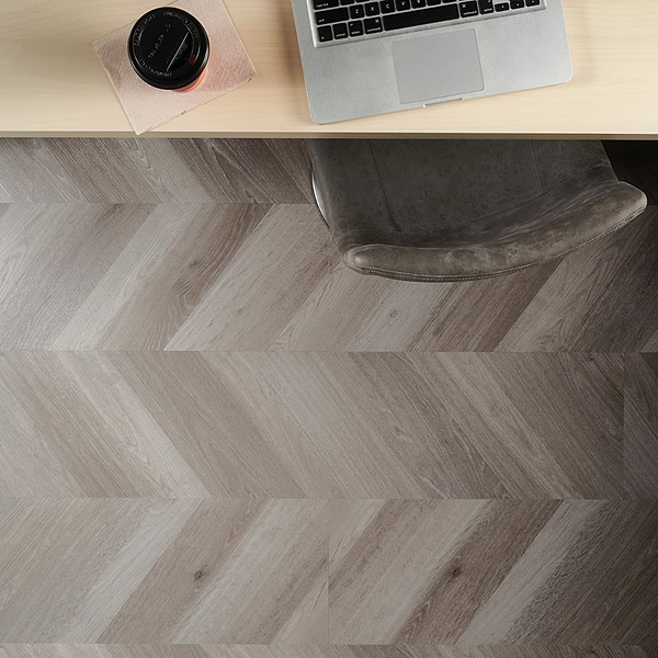 Stacy Garcia Fleetwood Chevron Dolphin Rigid Core Click 12x48 Luxury Vinyl Plank Flooring