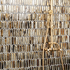 Komorebi Picket Golden Honey 1x3 Polished Glass Mosaic Tile