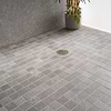 New Rock Fossil Dark Gray 2x2 Matte Porcelain Mosaic; in Dark Gray Colorbody Porcelain; for Backsplash, Bathroom Floor, Bathroom Wall, Commercial Floor, Floor Tile, Kitchen Floor, Kitchen Wall, Outdoor Floor, Outdoor Wall, Pool Tile, Shower Floor, Shower Wall, Wall Tile; in Style Ideas Beach, Classic, Contemporary, Industrial, Mid Century, Modern, Traditional, Transitional