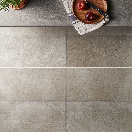 New Rock Chiseled Tortora Beige 12x24 Limestone Look Porcelain Tile