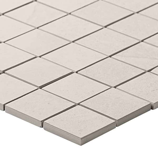 Fordham Bianco White 2x2 Matte Porcelain Mosaic Tile