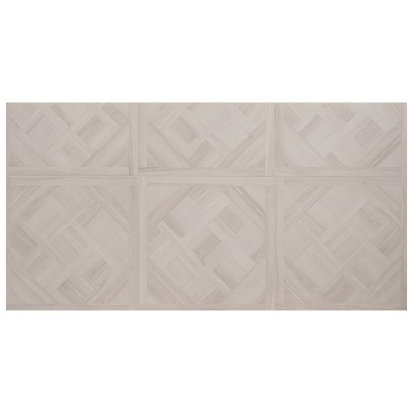 Marsai Traditional Parquet Light Oak 32x32 Wood Look Matte Porcelain Tile in Beige & Cream, View 6, open zoomed image