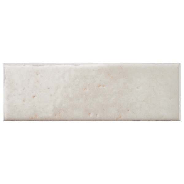 Essa White 2x6 Terracotta Look Polished Porcelain Tile in White, View 6, open zoomed image