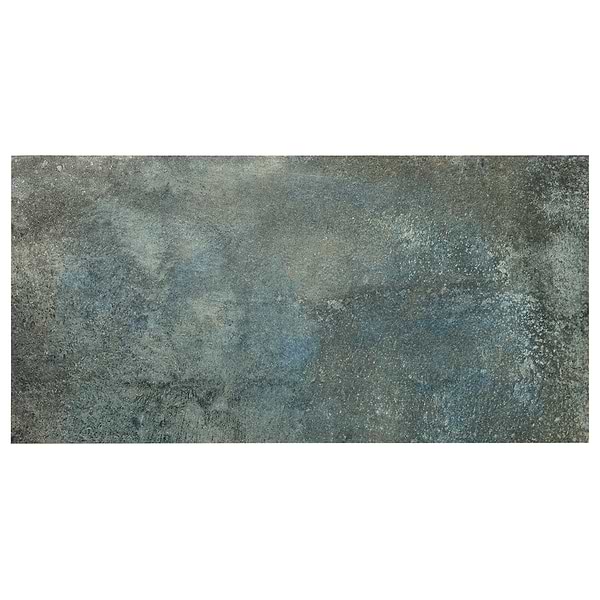 Flatiron 2.0 Aquamarine Green 12x24 Matte Porcelain Tile by Angela Harris in Green, View 6, open zoomed image