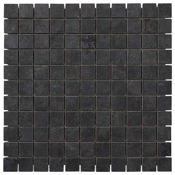 Portrait Black 1x1 Matte Mosaic Tile in Black, View 6, open zoomed image