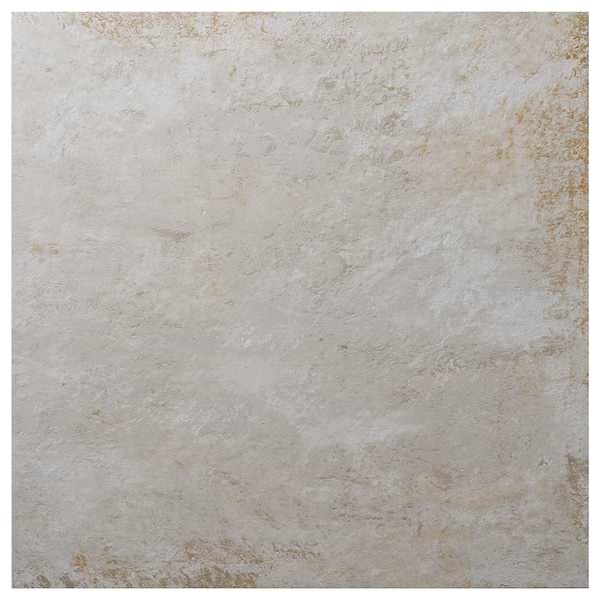 Portrait Ivory Beige 24x24 Matte Porcelain Tile in White, View 6, open zoomed image
