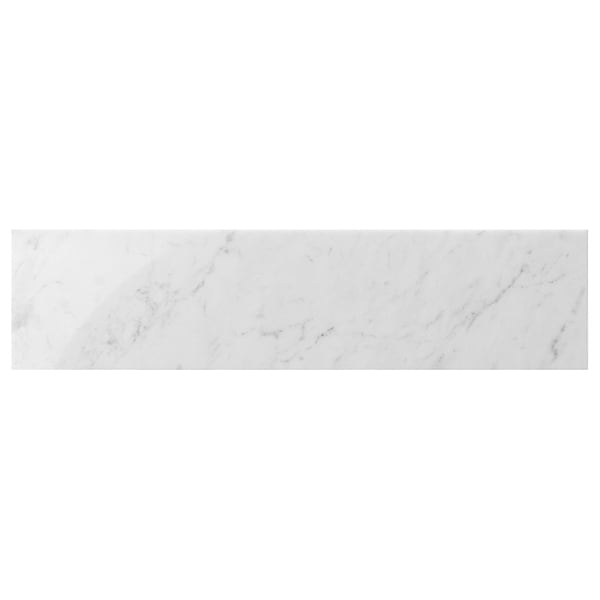 Bianco Carrara 3x12 Polished Marble Tile