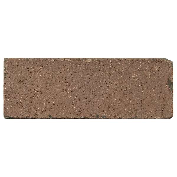 Brownstone Flashed Brown 3x7 Tumbled Wire Cut Clay Thin Brick Tile
