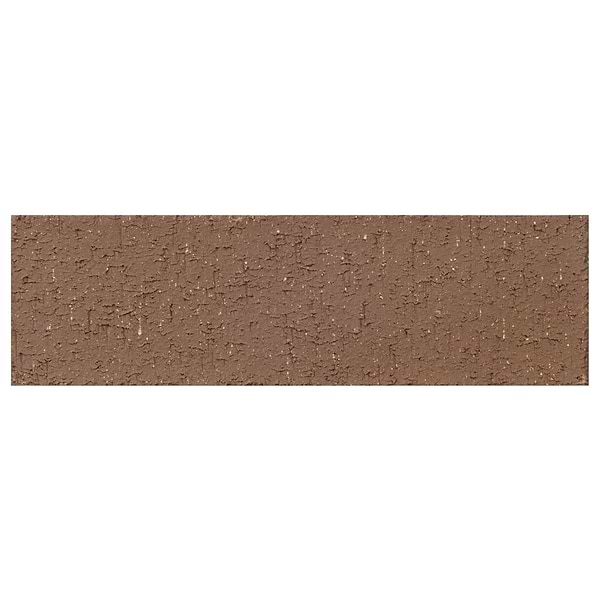 Brownstone Flashed Brown 2x7 Textured Wire Cut Clay Thin Brick Tile