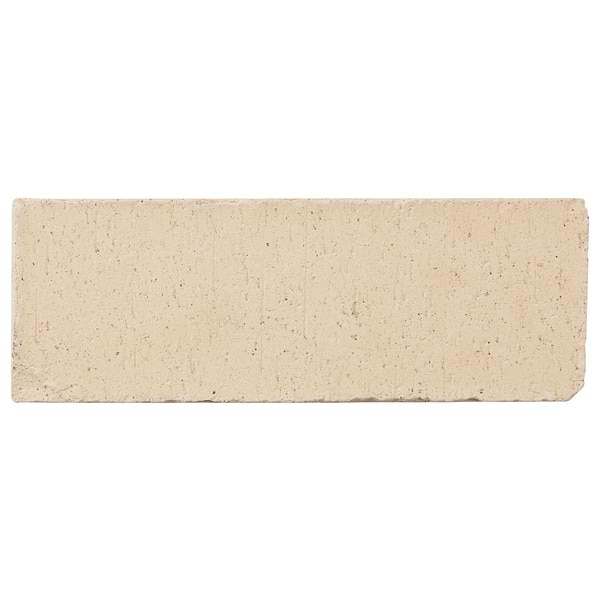 Brownstone Beige 3x7 Tumbled Wire Cut Clay Thin Brick Tile