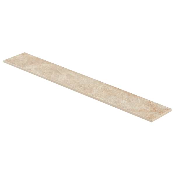 Grand Taj Mahal Champagne Beige 4x24 Stone Look Matte Porcelain Tile in Beige, View 6, open zoomed image