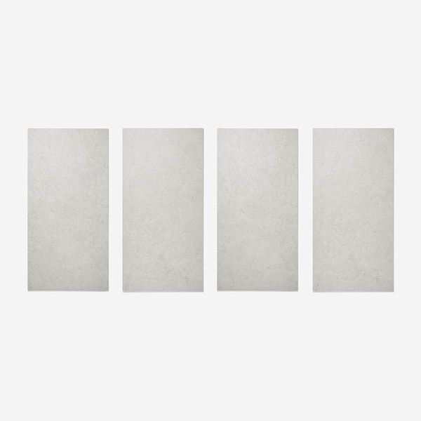 Corretta Bianco White 24x48 Semi-Polished Porcelain Tile in Warm White, View 6, open zoomed image
