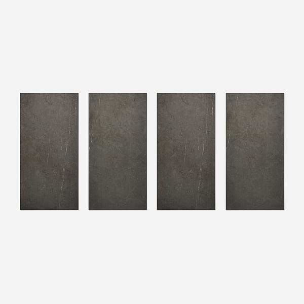 Corretta Mocha Gray 24x48 Matte Porcelain Tile, View 6, open zoomed image