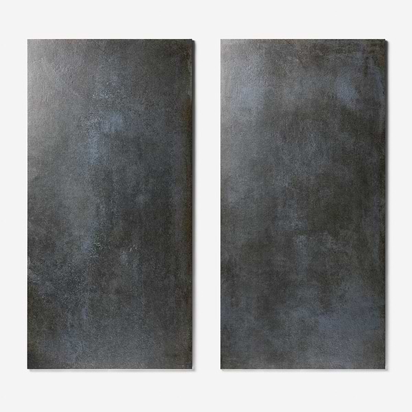 Flatiron 2.0 Black 24x48 Matte Porcelain Tile by Angela Harris in Black, View 6, open zoomed image