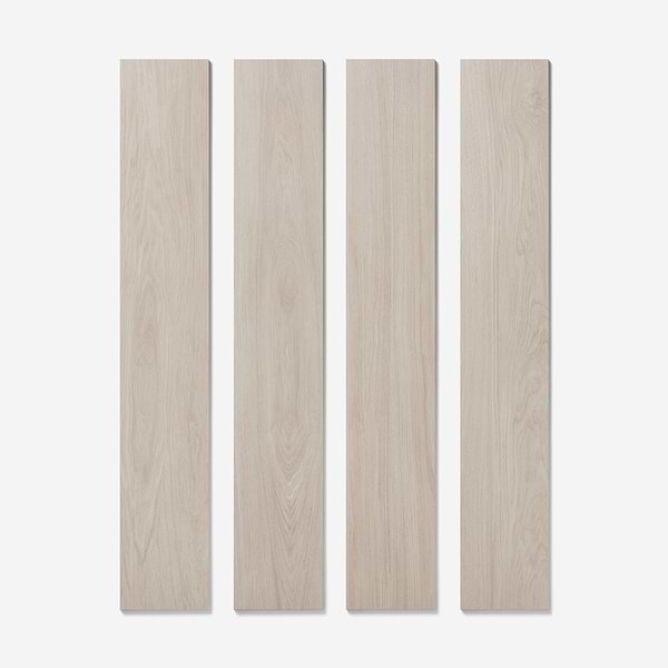 Millie Smoke Gray 8x48 Wood Look Matte Porcelain Tile in Gray, View 6, open zoomed image