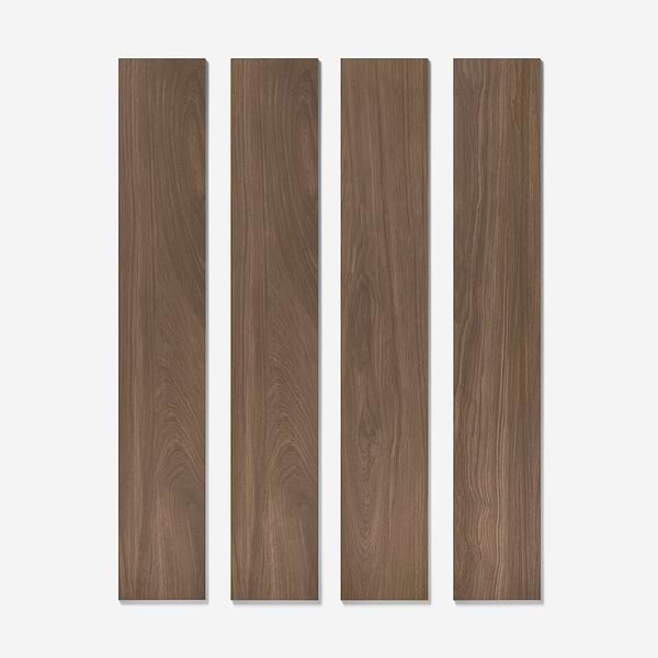 Millie Spice Brown 8x48 Wood Look Matte Porcelain Tile in Brown, View 6, open zoomed image
