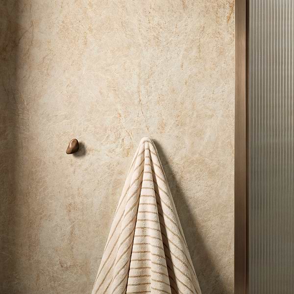 Grand Taj Mahal Champagne Beige 24x48 Stone Look Matte Porcelain Tile in Beige, View 6, open zoomed image
