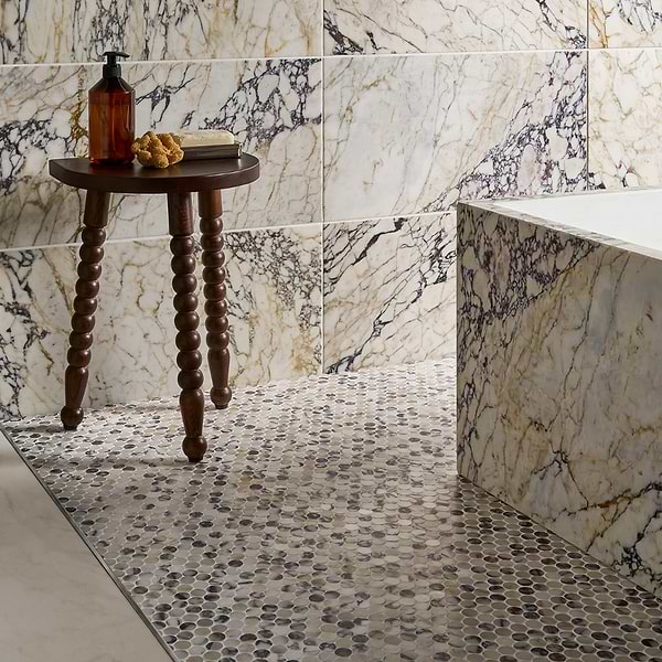 Calacatta Monet 12x24 Polished Marble Tile