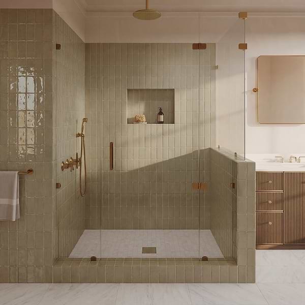 Lancaster Celery Green 3x6 Polished Ceramic Wall Tile