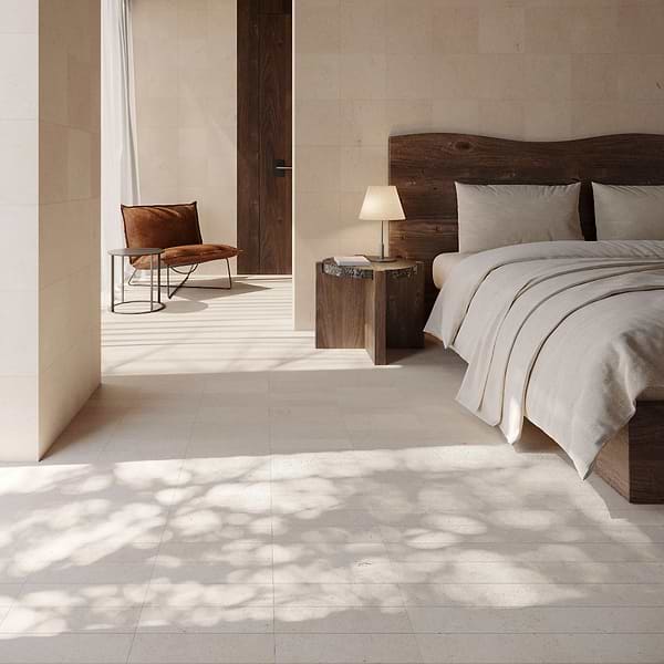 Simena Beige 3x12 Honed Subway Limestone Tile