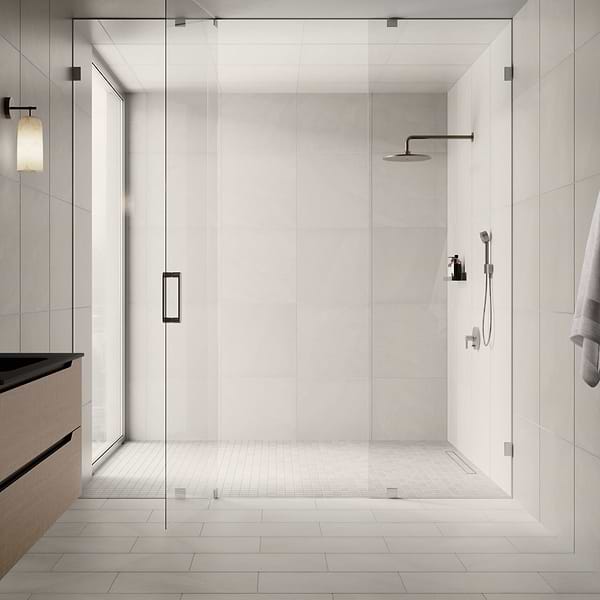 Fordham Bianco White 24x24 Matte Porcelain Tile