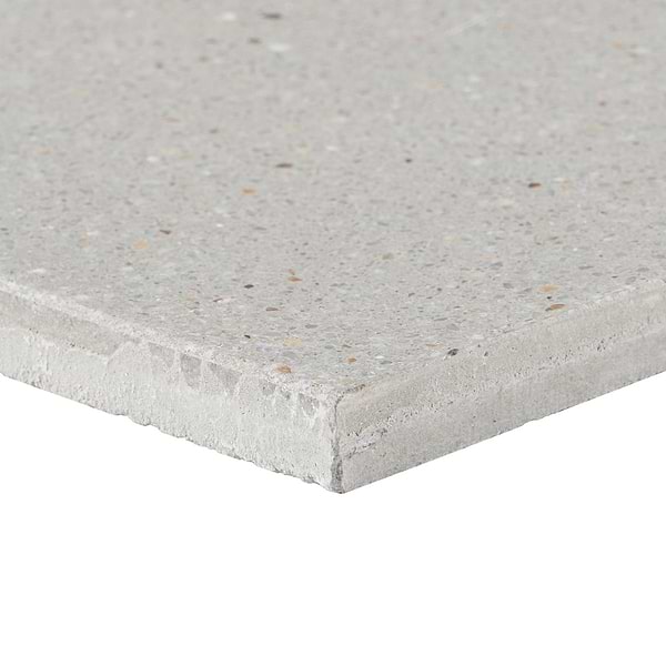 True Terrazzo Argento Beige 16x16 Polished Terrazzo Tile