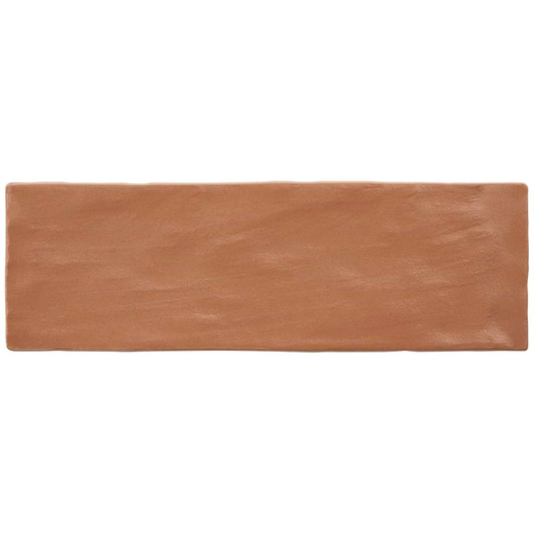 Montauk Terracotta 2x8 Mixed Finish Ceramic Subway Tile