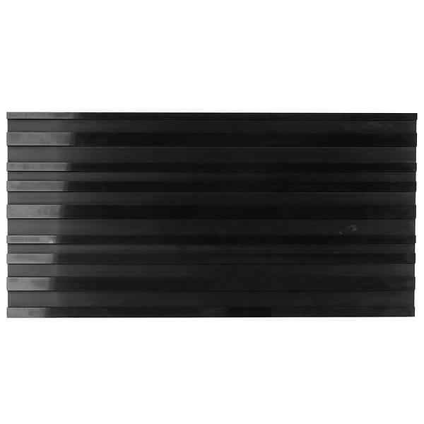 Stonework Barcode Black Jade 12x24 3D Polished Marble Tile
