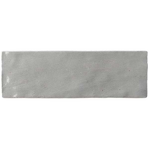 Portmore Gray 3x8 Glossy Ceramic Subway Tile