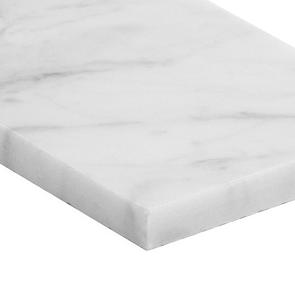 Sample-Bianco Carrara 3x6 Polished Marble Tile