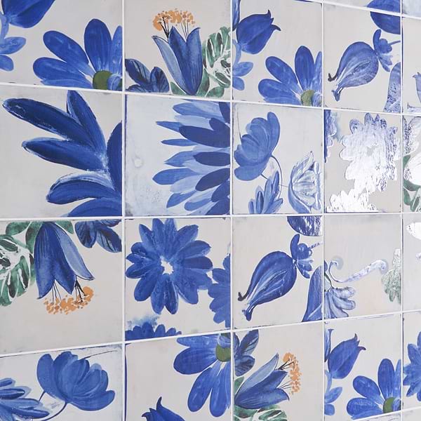 Angela Harris Wilder Portobella Decor 8x8 Mural Matte Porcelain Tile
