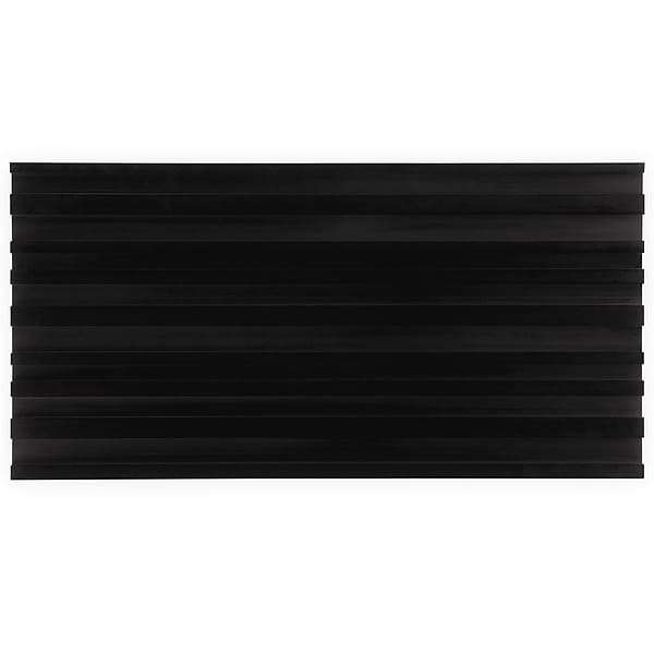 Stonework Barcode Black Jade 12x24 Dimensional Polished Marble Tile
