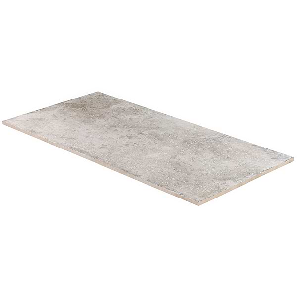 Seville Efeso Gray 12x24 Travertine Look Matte Porcelain Tile