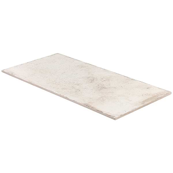 Seville Olimpia White 12x24 Travertine Look Matte Porcelain Tile
