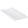 Nabi Subway Arctic Blue 4.5x9 Fluted Ridged Crackled Glossy Glass Tile