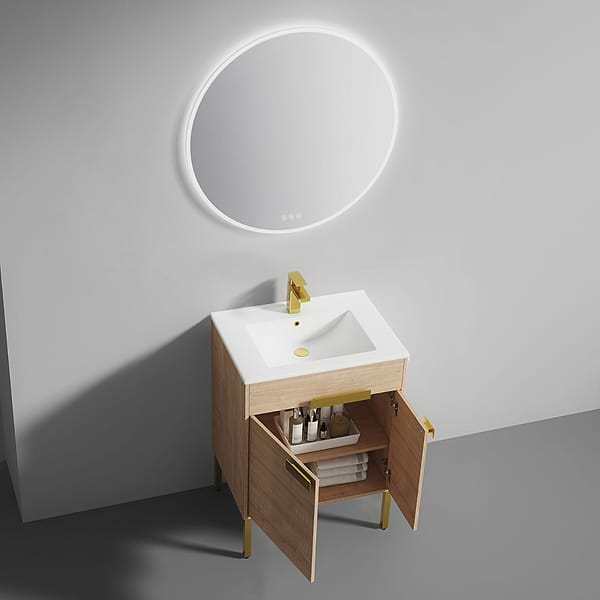 Portofino 24'' Maple Vanity And Counter