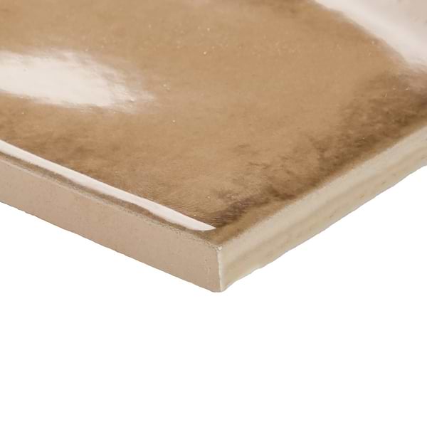Castle Sandstorm Beige 3x12 Polished Ceramic Subway Tile in Beige, View 7, open zoomed image