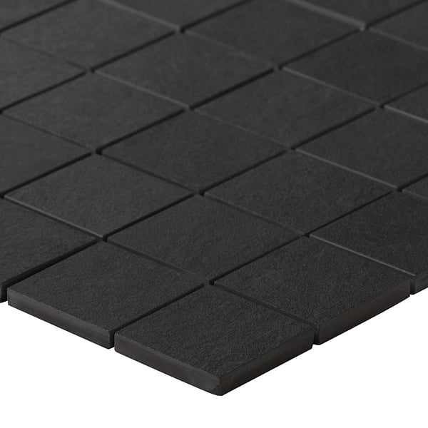 Fordham Nero Black 2x2 Matte Porcelain Mosaic Tile