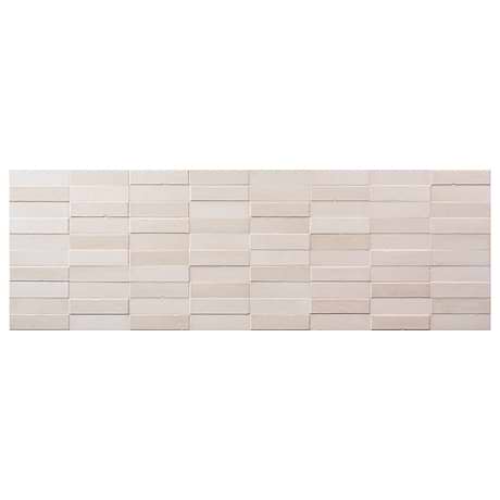 Devi Sand Beige 16x48 Textured Matte Ceramic Tile