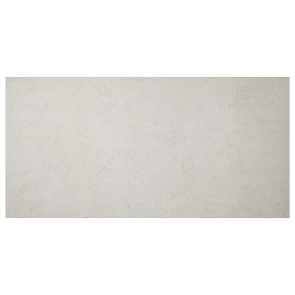 Corretta Wave Bianco White 24x48 Semi-Polished Porcelain Tile in Warm White, View 7, open zoomed image